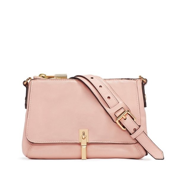 Elizabeth and James Pink Small Crossbody Bag - Picture 1 of 8